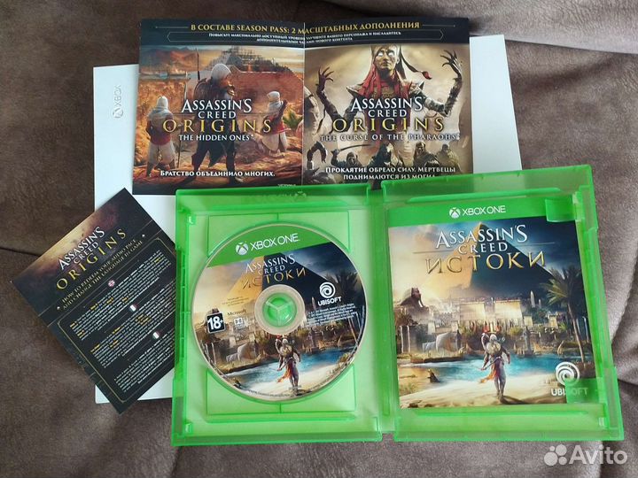 Xbox One игра Assasin creed Истоки