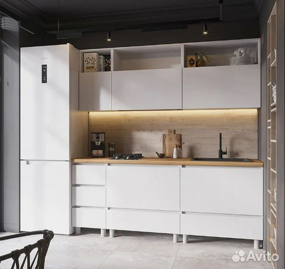 Кухня Ирма 2.0 м белый