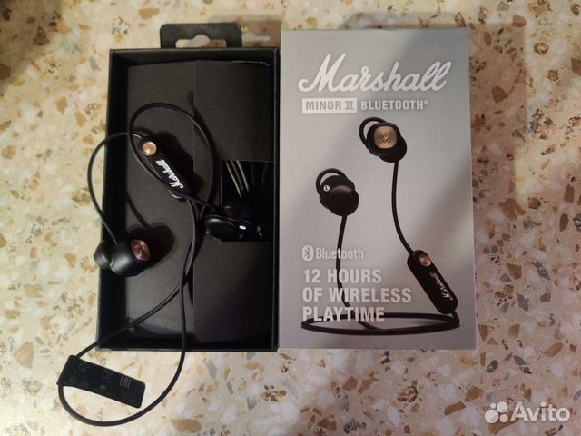 Беспроводные наушники marshall minor 2 купить в Санкт-Петербурге ...