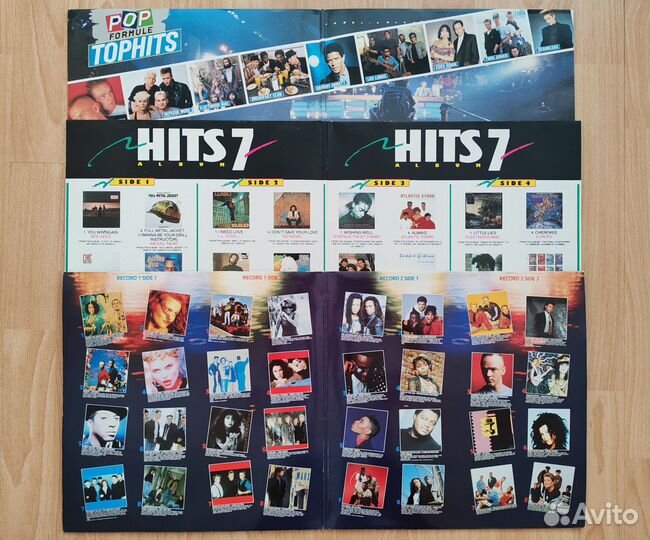 Сборники хитов 80х на виниле №15, 4х2LP