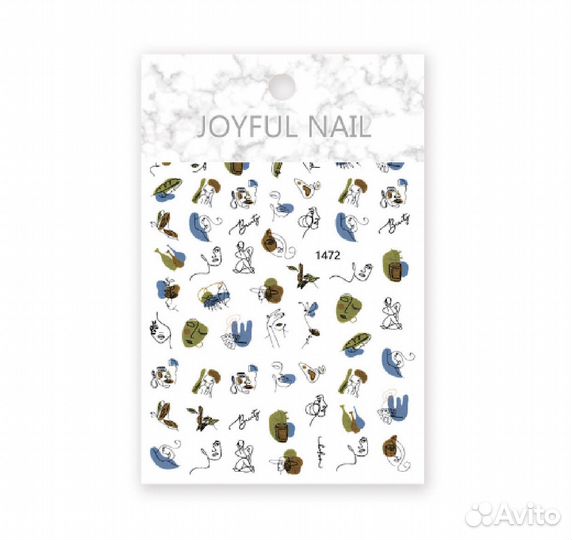 Наклейки для ногтей