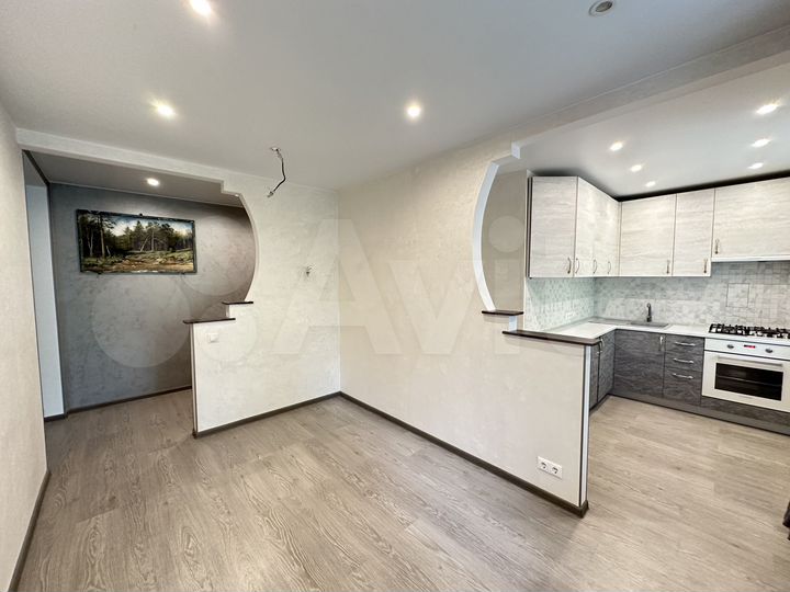 3-к. квартира, 56,2 м², 1/9 эт.