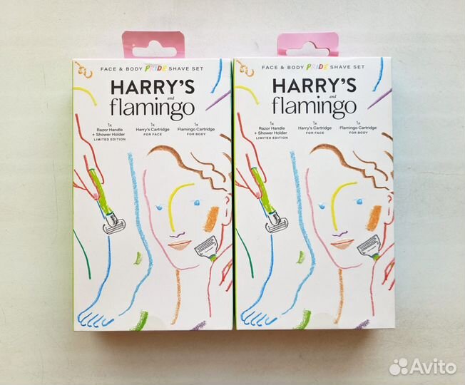 Набор Flamingo & Harry's 4 предм. из США