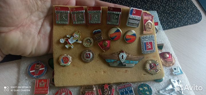 Значки СССР спортивные