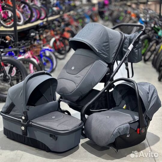 Коляска легкая Luxmom k92 3в1 новая