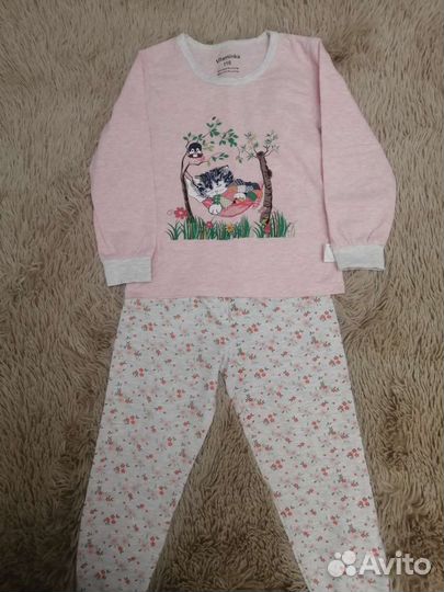 Пижама для девочки 116