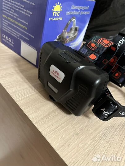 Светодиодный налобный фонарик