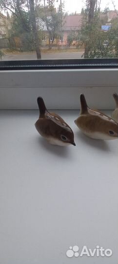 Воробьи лфз-3 шт