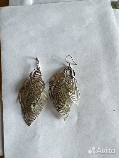 Серебряные серьги