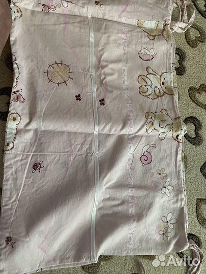 Бортики в детскую кроватку