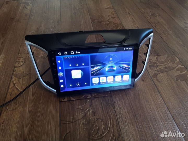 Магнитола 2 din android на hyundai Creta, ix25