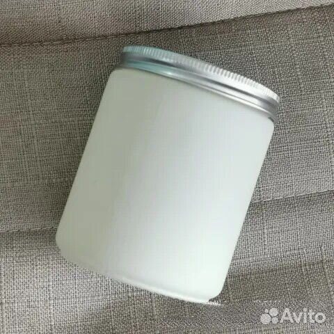 Банки для свечей в матовом белом стекле