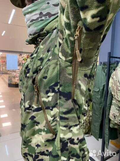 Тактическая флисовая кофта мультикам