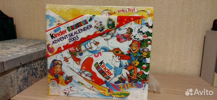 Адвент календарь Киндер сюрприз