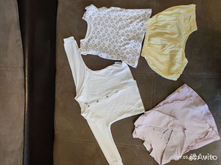 Пакет одежды для девочки 74-80