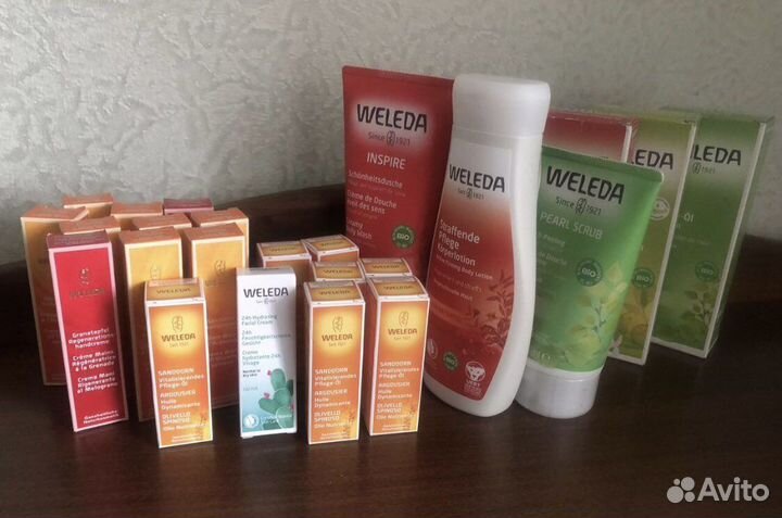 Welleda, молочко, масло, гель для душа