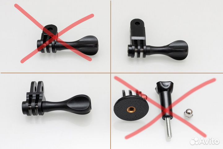 Крепежи и кронштейны для экшн-камеры