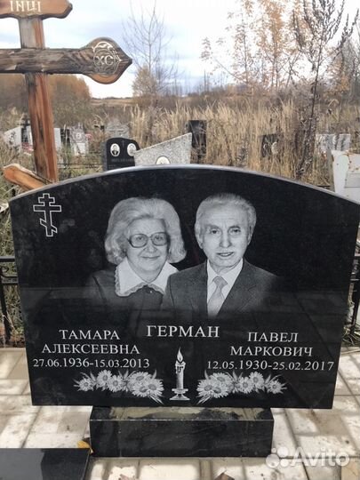 Памятники, ограды, Граверовка портретов и надписей