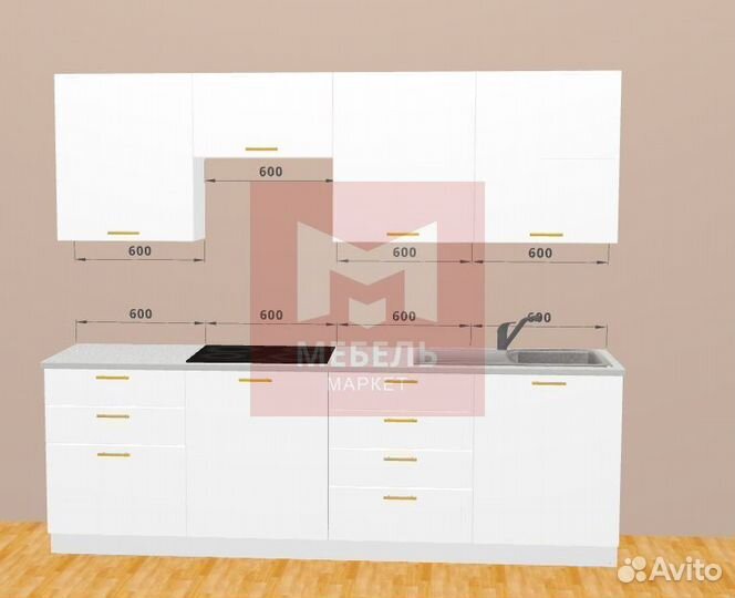 Кухня модульная новая