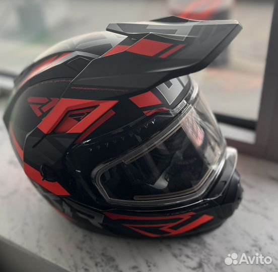 Шлем для снегохода с подогревом FXR Maverick Х 22