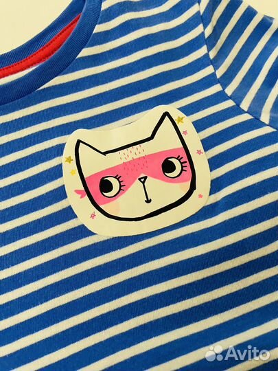 4 лонгслива 98/104; H&M, M&S