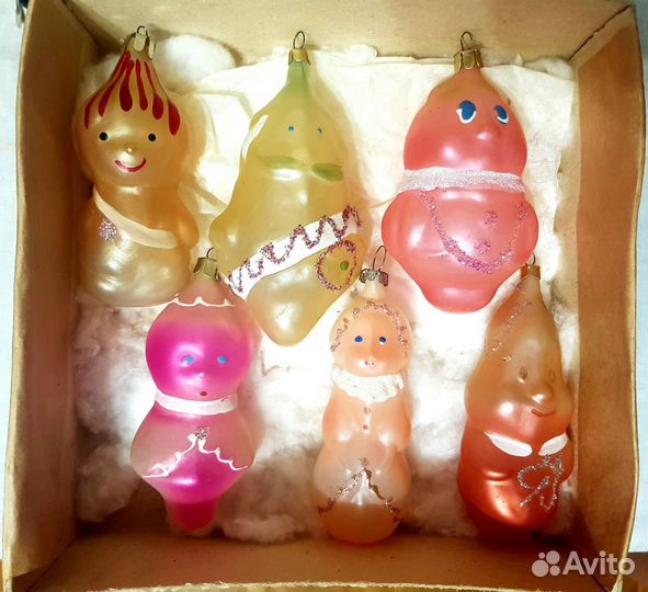 Елочные игрушки СССР чиполлино
