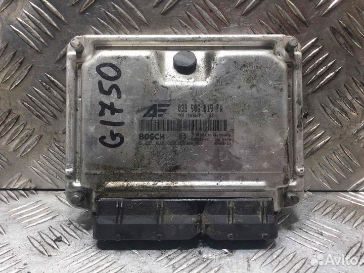 Блок управления двигателем Ford Galaxy 0281010629; 038906019fa AUY