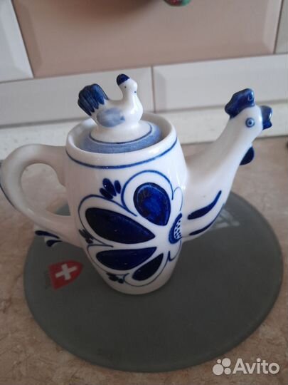 Чайник заварочный гжель