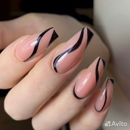 Маникюр/педикюр с покрытием