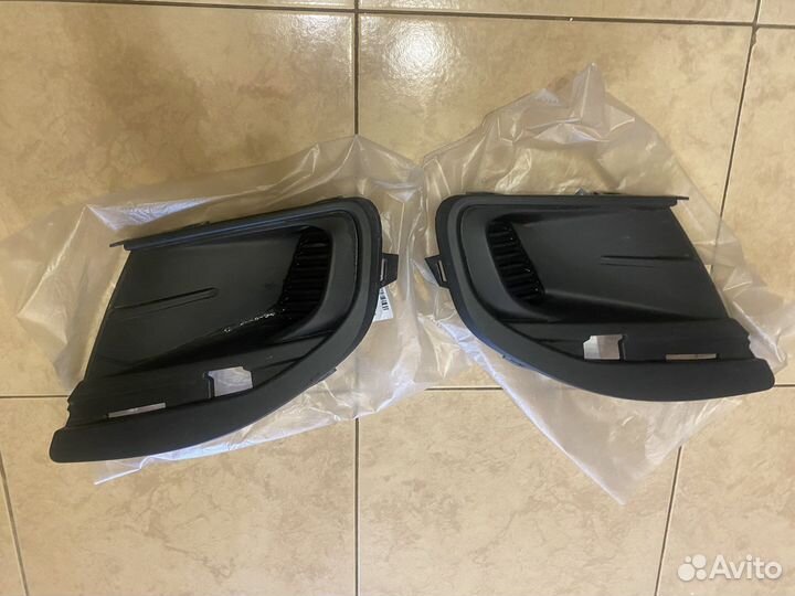 Заглушки птф в бампер granta fl