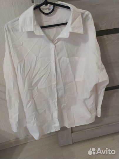 Рубашка белая женская 44 46