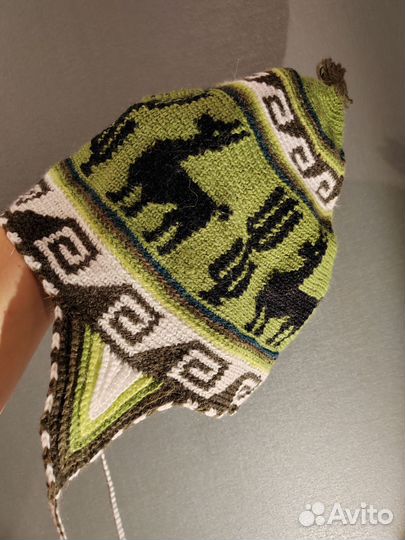 Шапки перуанские из шерсти альпака