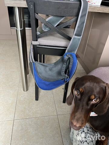 Сумка переноска для собак на одно плечо