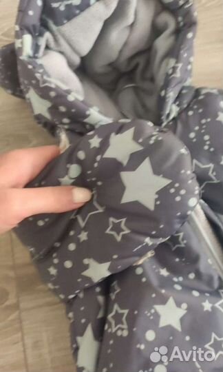 Конверт на выписку зимний