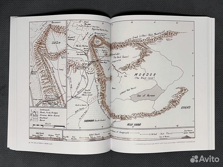 The Atlas of Tolkien's Middle-earth Толкин Атлас