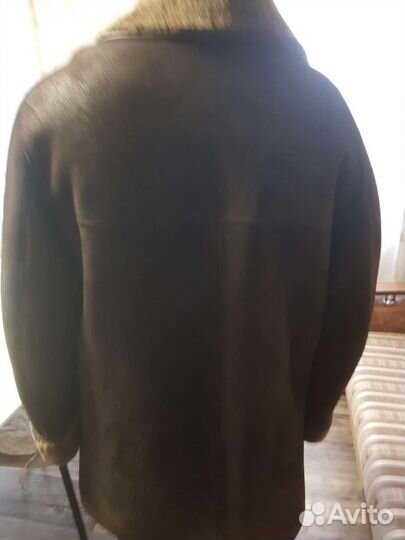Дубленка натуральная мужская 48 50 размер