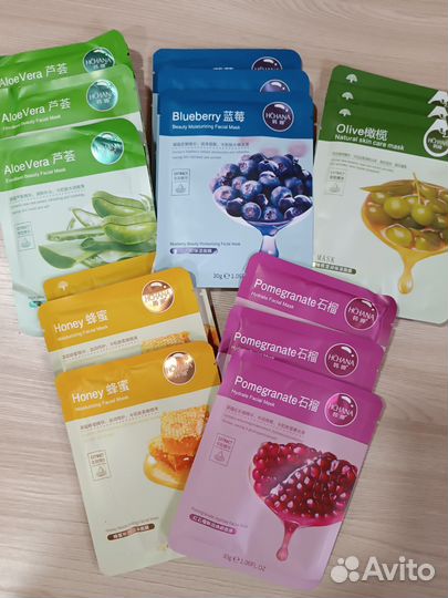 Тканевая маска для лица