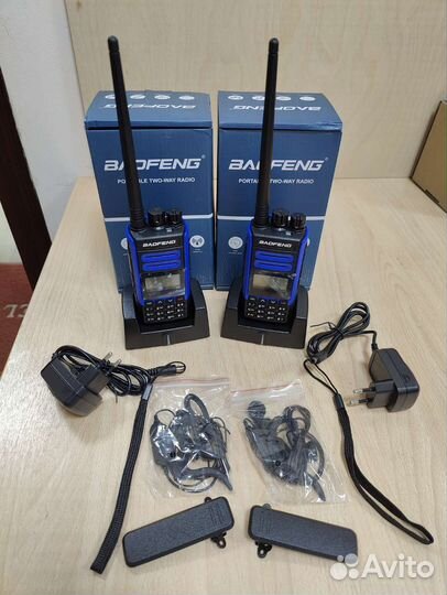 Мощные рации 2 шт для охоты Baofeng BF-H7 10W