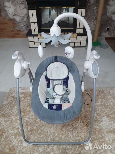 Электронные качели для новорожденных
