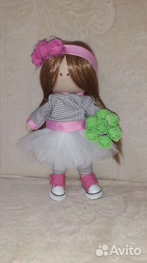 Интерьерная кукла ручной работы