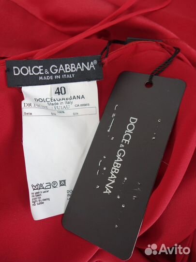 Dolce gabbana платье шелк оригинал новое