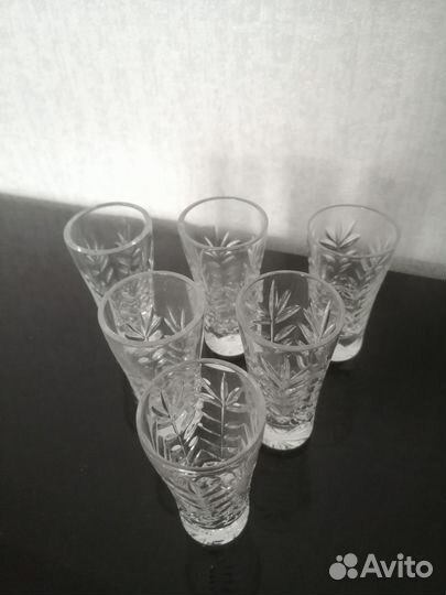 Рюмки хрусталь СССР