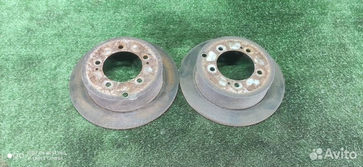 Диски тормозные задние Mitsubishi Legnum EC5W 6A13