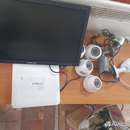 Камера видеонаблюдения полностью комплект