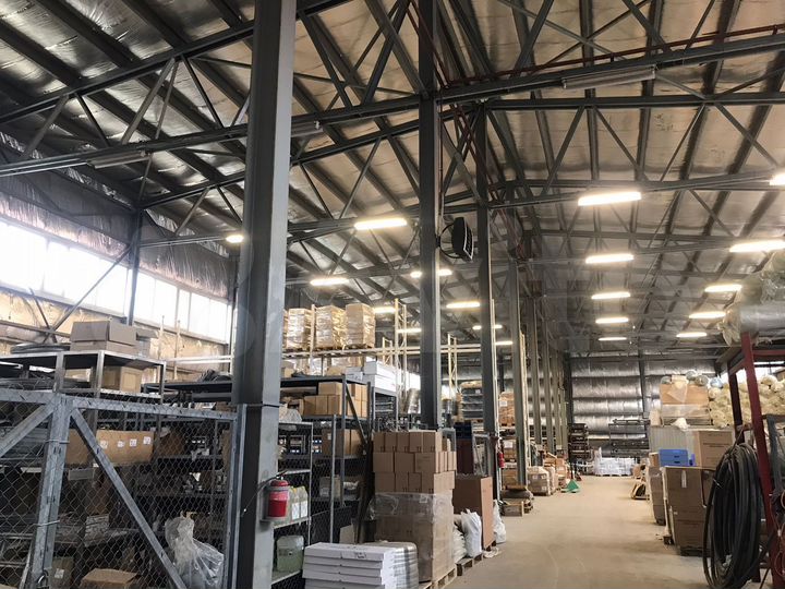 Склад/произ-во 1150 метров, кран балка