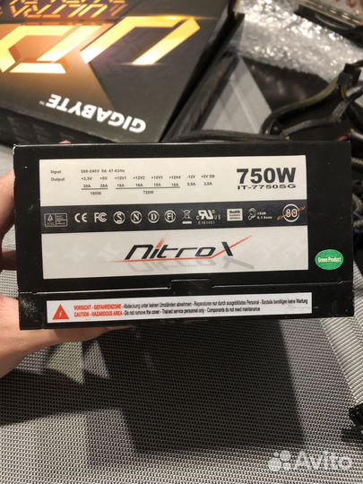 Блок питания Chieftec 750w модульный