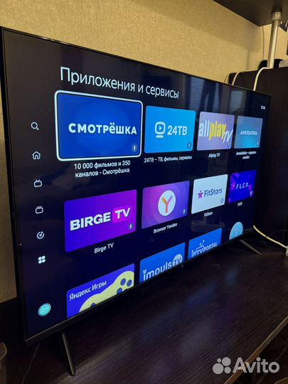 Телевизор SMART tv с wifi 43 дюйма