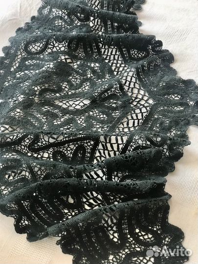 Старинный кружевной платок