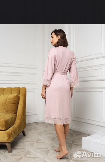 Халат и сорочка для беременных 44