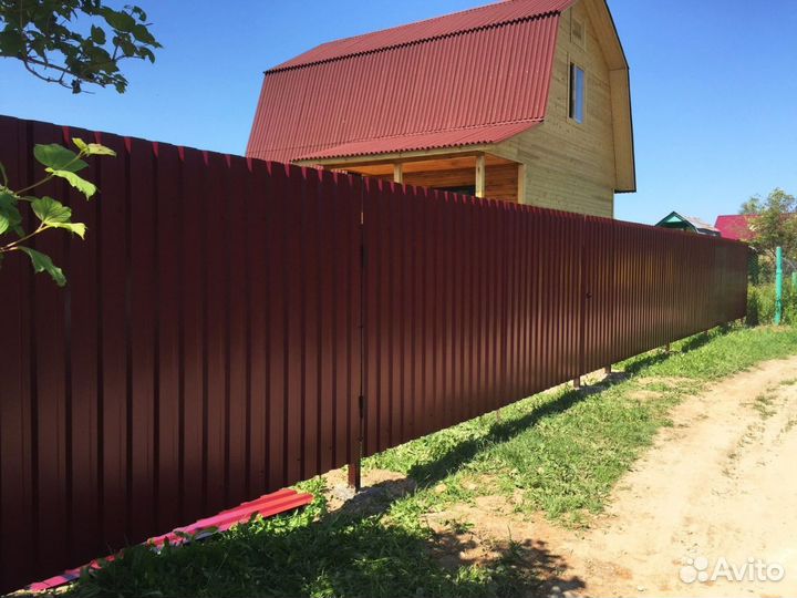 Строительство заборов под ключ